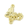 Alloy Connector Charms PALLOY-F310-02G-04-2