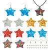 DIY Dangle Earring Making Kit DIY-TA0006-55A-1