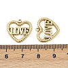 304 Stainless Steel Pendants STAS-P415-08G-3