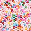 Opaque Baking Paint Glass Beads DGLA-T004-02B-2