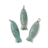 Natural Amazonite Carved Pendants G-G314-01P-06-1