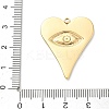 304 Stainless Steel Enamel Pendants STAS-F360-16G-02-3