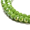 Opaque Glass Beads Stands EGLA-A035-P4mm-B15-3