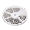 304 Stainless Steel Crimp Beads STAS-TA0004-11P-4