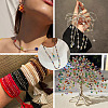 10Strands 10 Colors Electroplate Transparent Glass Beads Strands EGLA-TA0013-32-8