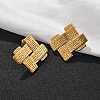 304 Stainless Steel Stud Earrings for Women LS-EJEW-K306-26G-1