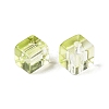 Baking Paint Transparent Glass Beads DGLA-N005-01A-06-3