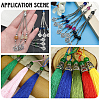 100Pcs 10 Styles Tibetan Styles Alloy Bead Cone & Bead Caps FIND-SP0020-73A-7