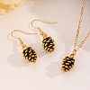 Fashionable Alloy Dangle Earrings & Pendant Necklaces Sets FS-WG44DA2-01-1