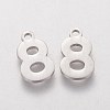 Tarnish Resistant 201 Stainless Steel Charms STAS-Q201-T408-8-2