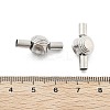 304 Stainless Steel European Clasps STAS-Z115-04P-05-3