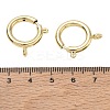 Brass Spring Ring Clasps KK-CBA1AE8-05F-G-3