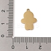 Christmas Theme Ion Plating(IP) 304 Stainless Steel Enamel Pendants STAS-Z083-07G-01-3