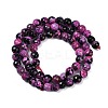 Natural Fire Crackle Agate Beads Strands G-C082-A01-41-3