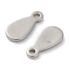 201 Stainless Steel Charms STAS-K259-09P-2