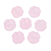 Frosted Transparent Acrylic Beads X1-OACR-P029-19B-05-2