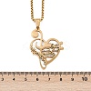 201 Stainless Steel Musical Note Heart Quote Pendant Necklaces LS-NJEW-K283-03G-3