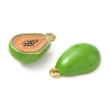 304 Stainless Steel Enamel Pendants STAS-I346-20G-01-2