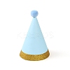 Paper Pompon Party Hats AJEW-WH0223-06A-1