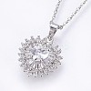 304 Stainless Steel Pendant Necklaces LS-NJEW-H486-03P-1
