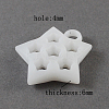 Opaque Acrylic Pendants X-SACR-R695-2-2