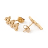 Number Earrings EJEW-F286-01A-G-2