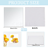 60Pcs Acrylic Mirror Wall Stickers AJEW-SP0001-20A-2