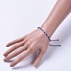 Adjustable Nylon Thread Braided Beads Bracelets X-BJEW-JB04522-07-4