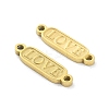 Ion Plating(IP) 316L Surgical Stainless Steel Connector Charms STAS-D029-01G-2