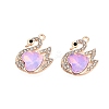 Alloy Glass Pendants PALLOY-N176-73KCG-02-1