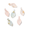 Transparent Acrylic and Gold Foil Pendants AC-CBAF9C1-04A-12-2