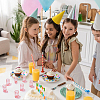 Cowboy Boots Shape PS Plastic Wine Glasses for Doll Miniatures FIND-WH0199-336A-5