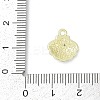Rack Plating Alloy Enamel and Rhinestone Pendants PALLOY-R151-40G-06-3