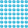 800Pcs Transparent Plastic Beads KY-SP0001-52E-6