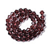 Imitation Austrian Crystal 5301 Bicone Beads GLAA-S026-6mm-05-01-2