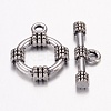 Tibetan Style Alloy Toggle Clasps X-LF0141Y-NF-1