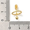 925 Sterling Silver Locket Style Planet Pinch Bails STER-NH0001-55B-G-5