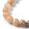 Natural Sunstone Beads Strands G-M373-01B-2