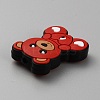 Bear with Heart Food Grade Eco-Friendly Silicone Beads SIL-WH0014-30A-2