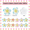 60Pcs 6 Colors Opaque Resin Decoden Cabochons RESI-SC0005-83D-2