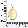 Brass Enamel Pendants KK-P336-05G-3