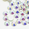 Flat Back Glass Rhinestone Cabochons RGLA-T090-SS12-02-2