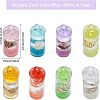 CHGCRAFT 48Pcs 8 Colors Luminous Plastic Pendants KY-CA0001-41-2