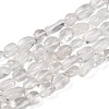 Natural Quartz Crystal Beads Strands G-G841-A12-2