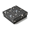 Star Print Paperboard Jewelry Gift Boxes CON-K016-01E-1