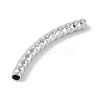 304 Stainless Steel Curved Tube Beads STAS-M071-03I-P-3