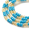 2Pcs Summer Jewelry Waist Bead NJEW-C00024-05-7