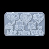Heart & Word Love DIY Pendant Silicone Molds LS-SIMO-Q001-02D-4
