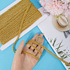 25 Yards Metallic Lace Trims OCOR-GF0003-22-3