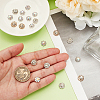 70pcs 3 Styles Cubic Zirconia with Alloy Cabochons DIY-GA0007-27-3